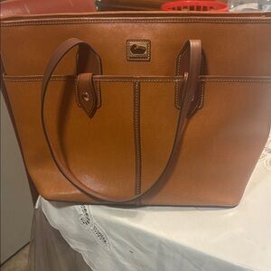 Dooney & Bourke Brown Leather Tote